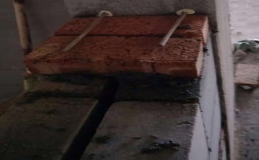 砌筑隔墻防開裂工藝 - 拉結筋